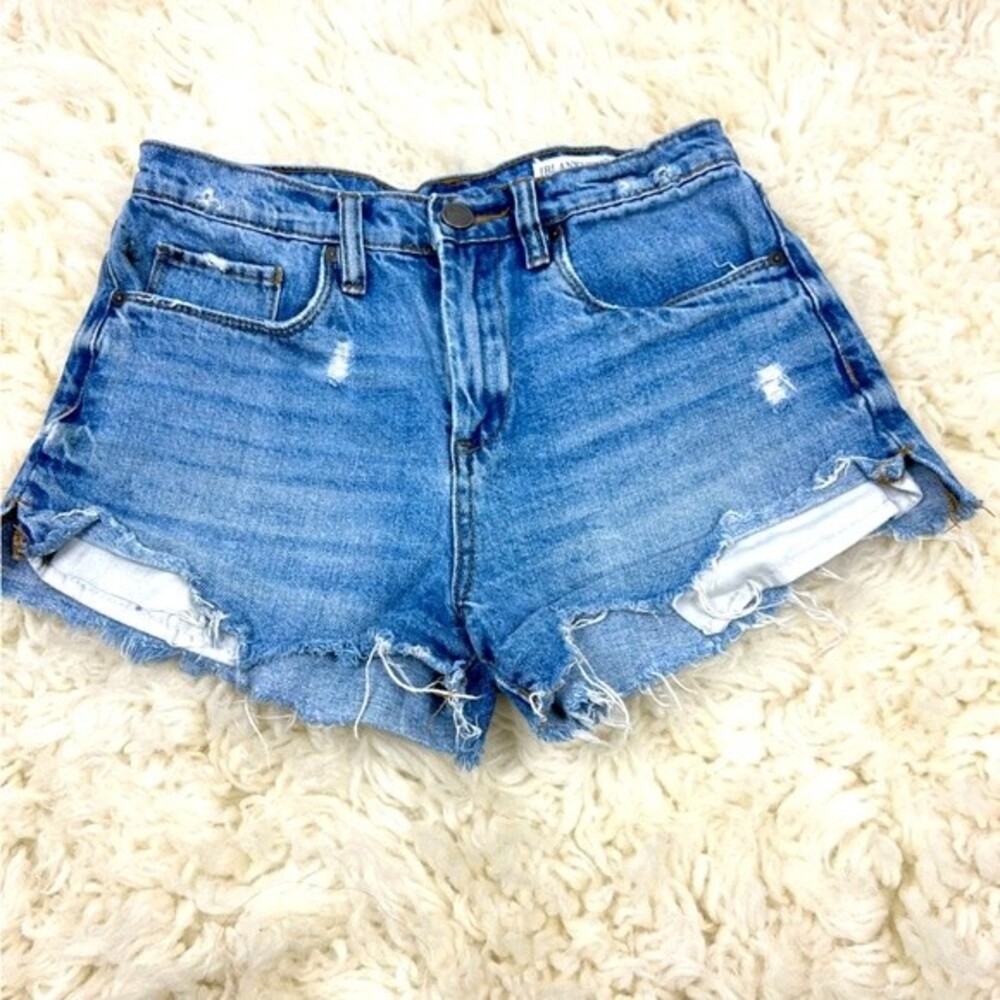 Blank NYC cut off distressed denim shorts
